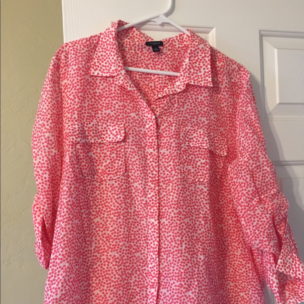 Ann Taylor button down top